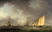 Cutter Close Hauled in a Fresh Breeze